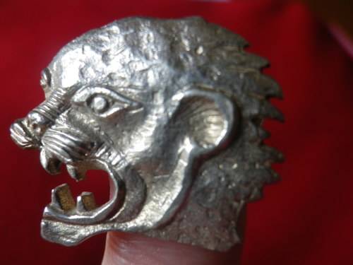 SADF- 5 RECCE 5.1 COMMANDO (SWA PSEUDO OPS) - BLACK OPERATORS SILVER BADGE - EXTREMELY RARE  (2524)
