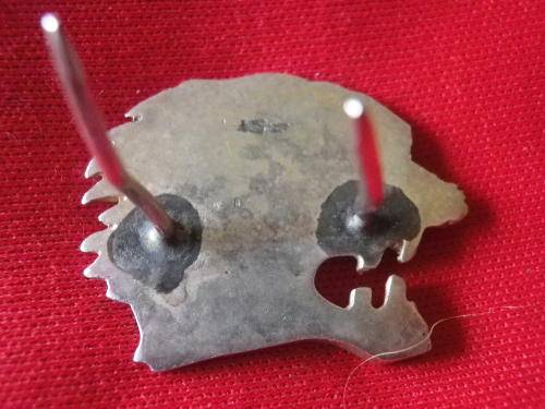 SADF- 5 RECCE 5.1 COMMANDO (SWA PSEUDO OPS) - BLACK OPERATORS SILVER BADGE - EXTREMELY RARE  (2524)