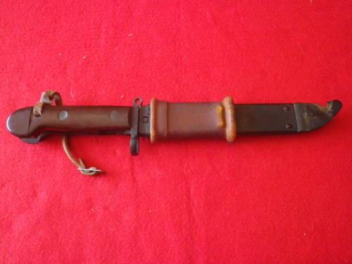 RHODESIAN BUSH WAR PICK UP - AKM BAYONET IN GOOD CONDITION (7180)