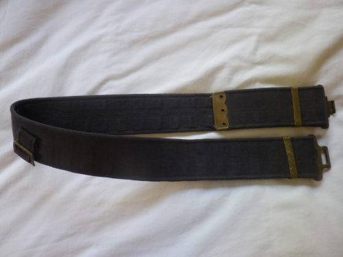 RHODESIA BSAP -  RIOT UNIFORM - DENIM BUNNY JACKET WITH TRAFFIC SLEEVES + TROUSERS + WEB BELT (7445)