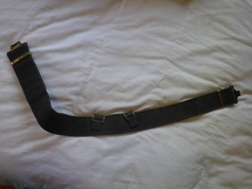 RHODESIA BSAP -  RIOT UNIFORM - DENIM BUNNY JACKET WITH TRAFFIC SLEEVES + TROUSERS + WEB BELT (7445)