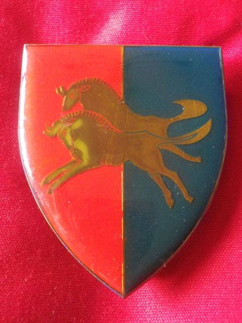 SADF - NATAL COMMAND WORKSHOP 2ND ISSUE LH SHOULDER FLASH   (4803)