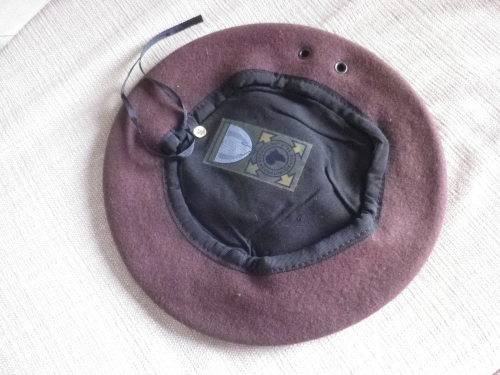 RHODESIA - SELOUS SCOUTS OFFICERS BERET - AS NEW - SIZE 56 - RARE  (3059)