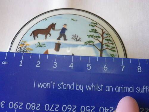 VILLEROY & BOCH `DESIGN NAIF` BOWL + LID -  DIAMETER 7.5cm - NO CHIPS OR CRACKS, GOOD CONDITION