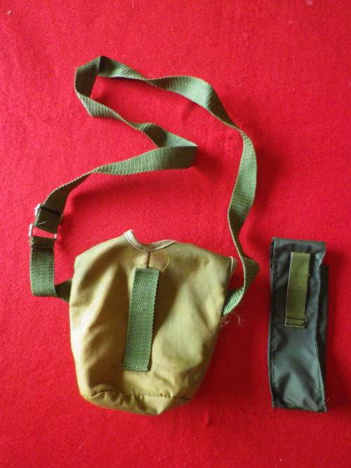 RHODESIAN - PRIVATELY MADE NYLON WATER BOTTLE POUCH (1 STUD MISSING)+ BROWNING 9mm MAG POUCH(7898)