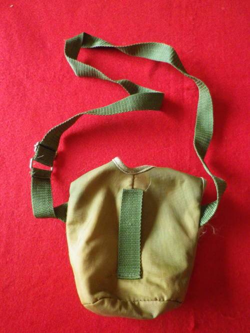 RHODESIAN - PRIVATELY MADE NYLON WATER BOTTLE POUCH (1 STUD MISSING)+ BROWNING 9mm MAG POUCH(7898)