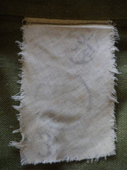 RHODESIAN WAR PICK UP -EX ZIPRA KHAKI SHIRT + TROUSERS - POOR CONDITION, MOST BUTTONS MISSING (4084)