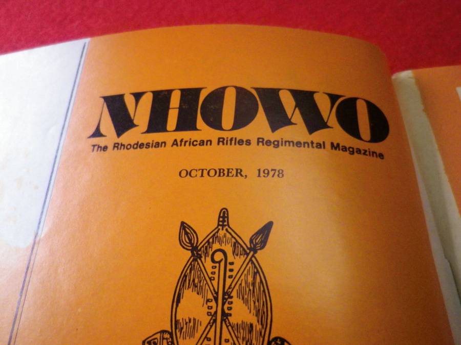`RHODESIAN AFRICAN RIFLES ` BY CHRIS OWEN HC + DW    +   1X NHOWO MAGAZINE      (1008)