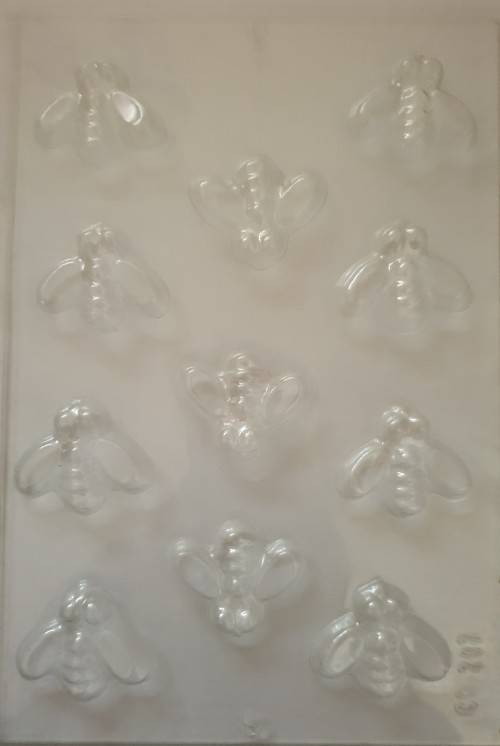 Plastic Chocolate Mould (Bees)