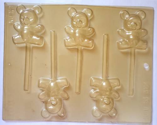 Plastic Chocolate Mould (Bears)