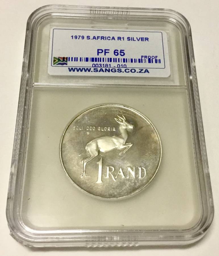 Crazy R1 increments!!  || 1979 Silver One Rand || Graded PF65