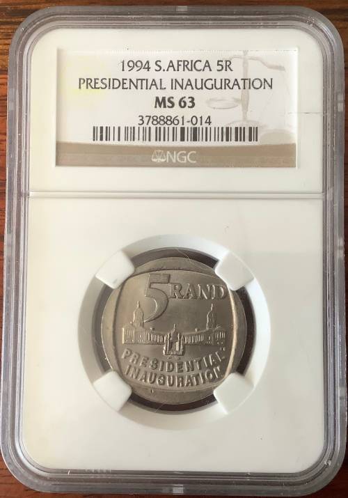 1994 Presidential Inauguration NGC graded MS63