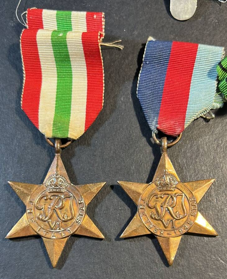 Full Size - World War Two Efficiency Group of 6 to: PTE B.H Pinnock - FC/CTH