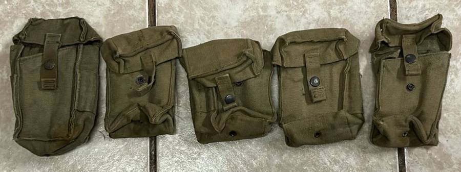 SADF - Webbing Ammo Pouch Lot