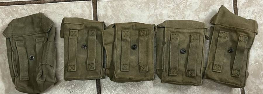 SADF - Webbing Ammo Pouch Lot