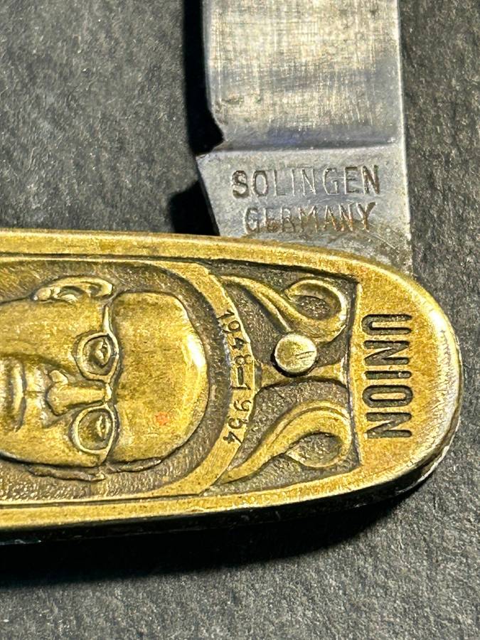 1960 Union pocket knive - botha, smuts, herzog, malan, strijdom and verwoerd