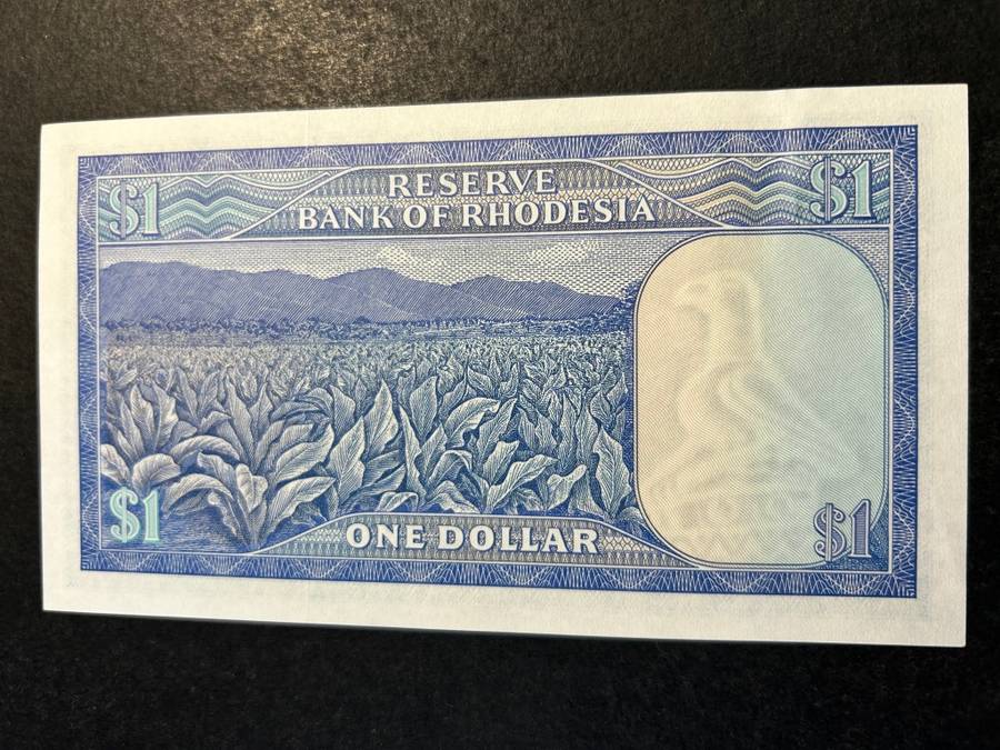 Rhodesia $1 note.