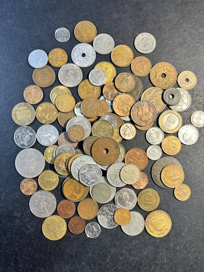 Mixed lot of 100 coins - 5
