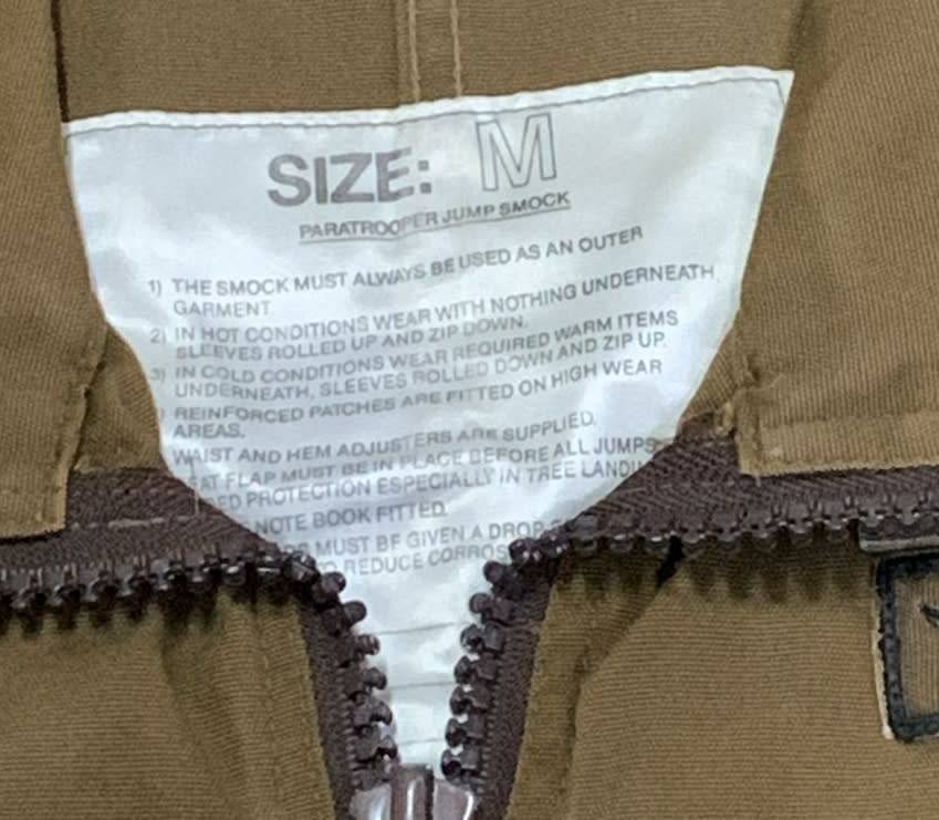 SADF - Special Forces ( Recce ) Operator Jump Smock ( Slangvel ) - Medium and Mint Condition