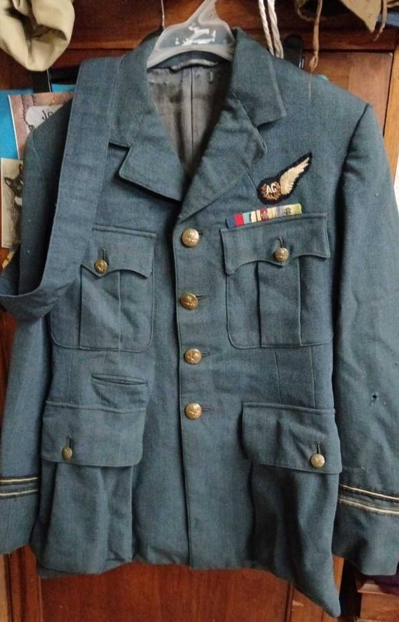 World War Two Royal Air Force Gunner Tunic with Insignia
