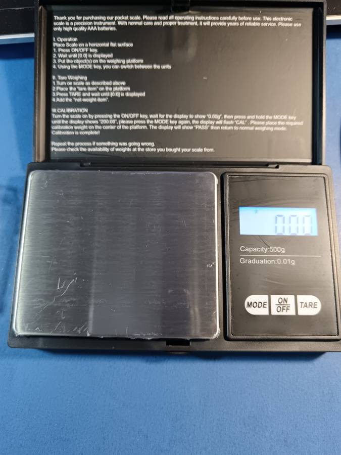 Gold scale up to 500gr