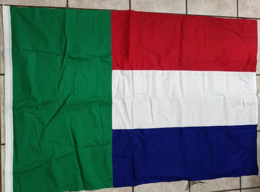 AWB - The Afrikaner Weerstandsbeweging - Afrikaner Resistence Movement 4 Kleur Large Flag