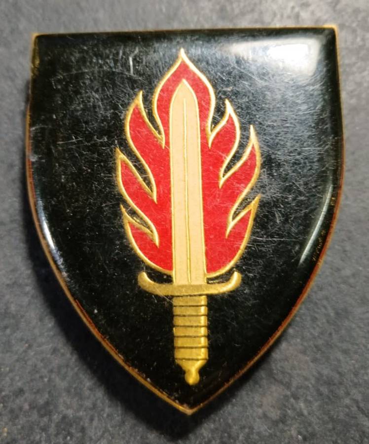SADF - Intel School Shoulder Flash