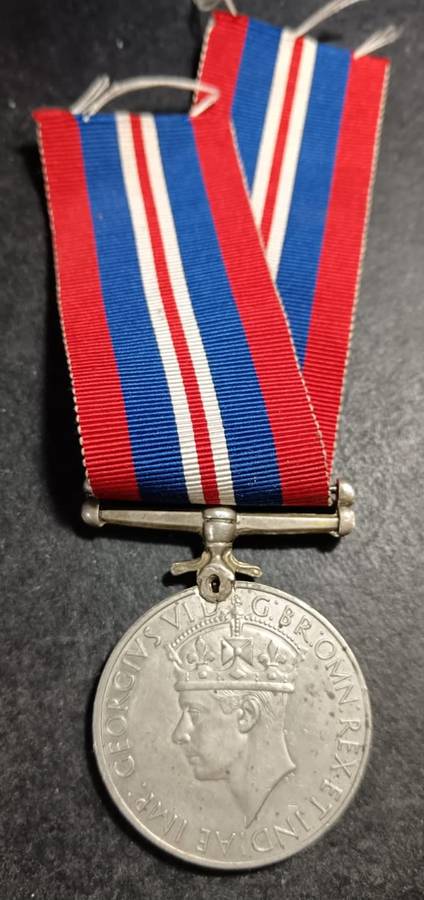 Full Size World War Two Service Medal: Butcher