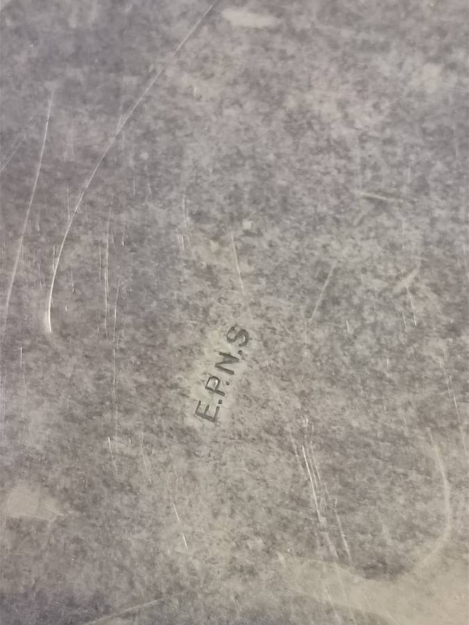 Large Plated Dish with lid