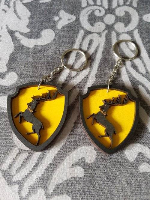 Baratheon Great House Game Of Thrones Keyring