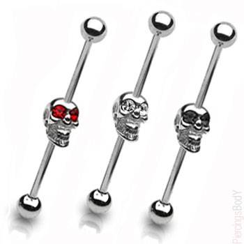 Skull Industrial Bar