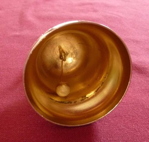 Silver plated bell