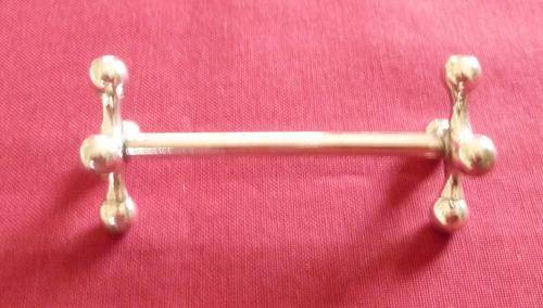 Silver plated knife rest