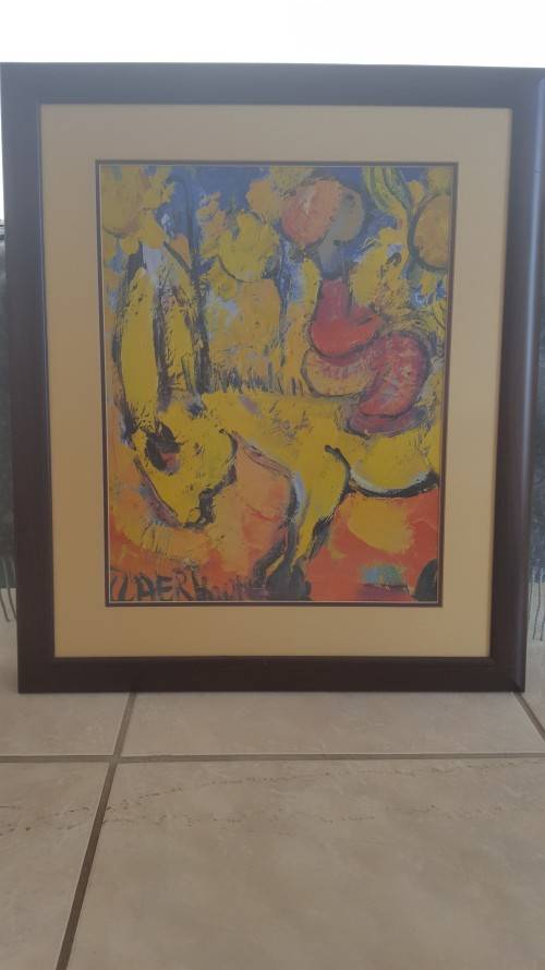 Framed Claerhout Print 3