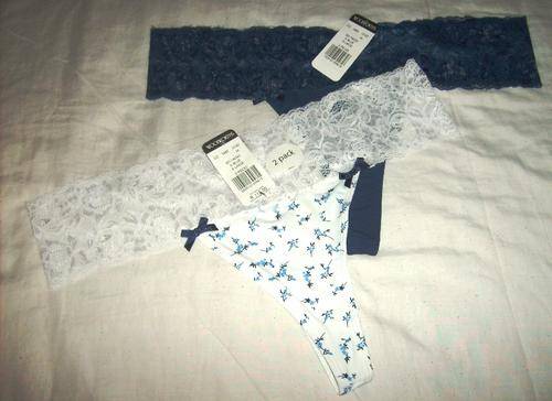 WOOLWORTHS 2 PACK G-STRING SET, SIZE EXTRA LARGE