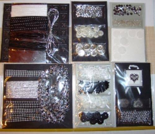 HUGE COLOUR CO-ORDINATED SCRAPBOOKING KIT, PLUS FREE GIFT