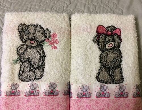 Tatty Teddy's  Burp Nappy (Spoegdoeke) - Twin Pack