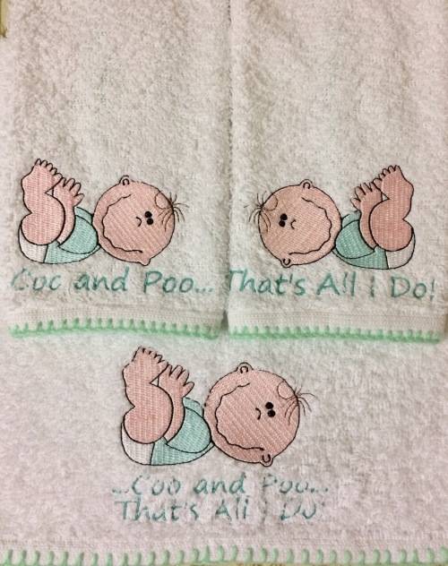 All I do... Burp Nappy and Face Cloths set (Spoegdoek)