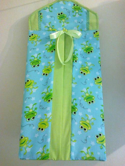 Nappy Stack Bag for Baby - Froggies