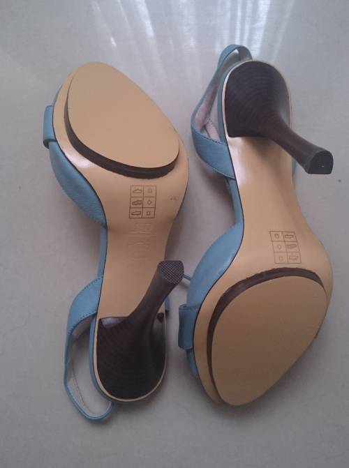 JLO BY JENNIFER LOPEZ OPEN TOE STILETTO WITH BUCKLE