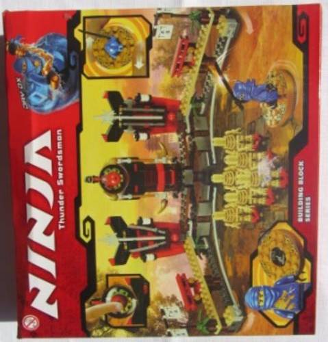 Lego Dragon Ninja agains the Skeliton Counsil of Doom with Weapons 320 Peace