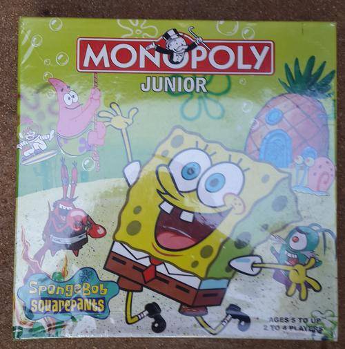 SPONGEBOB SQUAREPANTS MONOPOLY BOARD GAME
