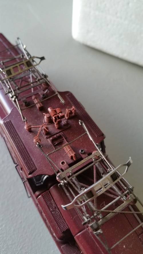 Marklin loco and transformer car