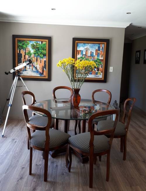 Solid wood Dining table and chairs