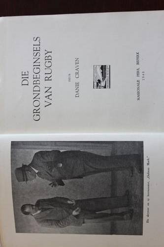 Die Grondbeginsels van Rugby - Danie Craven