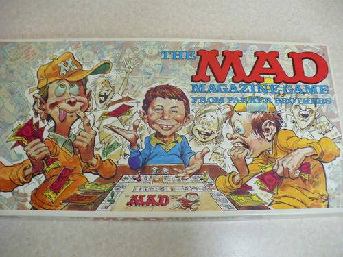 Mad Magazine board game 80'2 Retro, Rare