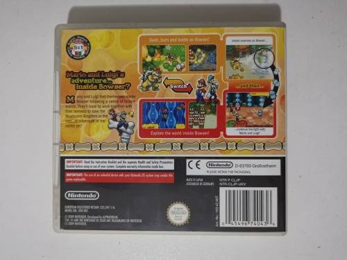 Mario and Luigi: Bowser`s Inside Story (Nintendo DS Game)
