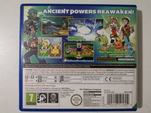 Pokemon Alpha Sapphire (3DS Game)