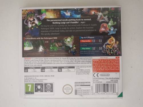 Luigi`s Mansion 2 (Nintendo 3DS Game)