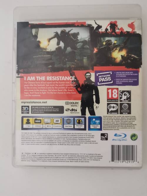 Resistance 3 (PS3 Game)